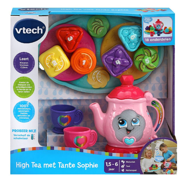 Vtech Speelgoed Theeservies High Tea Met Tante Sophie koop je bij Babywinkel