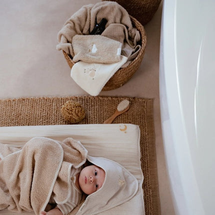 Little Dutch Washandje Baby Bunny Geborduurd Set koop je bij Babywinkel