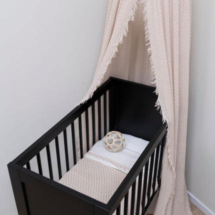 Baby's Only Wiegdeken Teddy Happiness Oud Roze/Ecru koop je bij Babywinkel