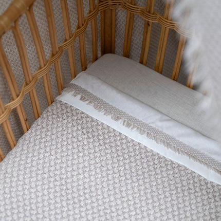 Baby's Only Wiegdeken Teddy Happiness Urban Taupe/Ecru koop je bij Babywinkel