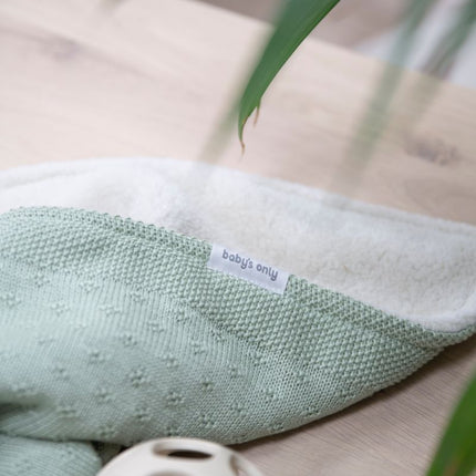 Baby's Only Wiegdeken Teddy Mood Laurel Green koop je bij Babywinkel