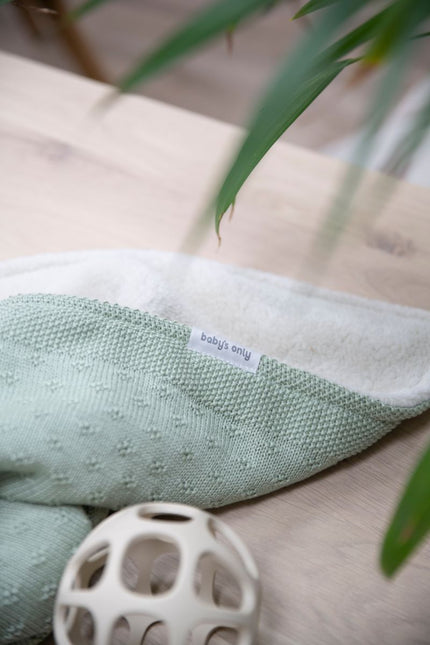 Baby's Only Wiegdeken Teddy Mood Laurel Green koop je bij Babywinkel