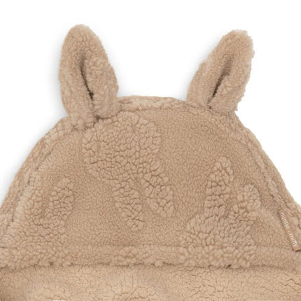 Jollein Wikkeldeken Baby Miffy Jacquard Teddy/Biscuit koop je bij Babywinkel