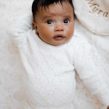 Yumi Baby Baby Trui Diamonds koop je bij Babywinkel