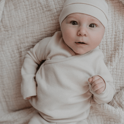 Yumi Baby Overslag Shirt Baby Perfectly Pale koop je bij Babywinkel