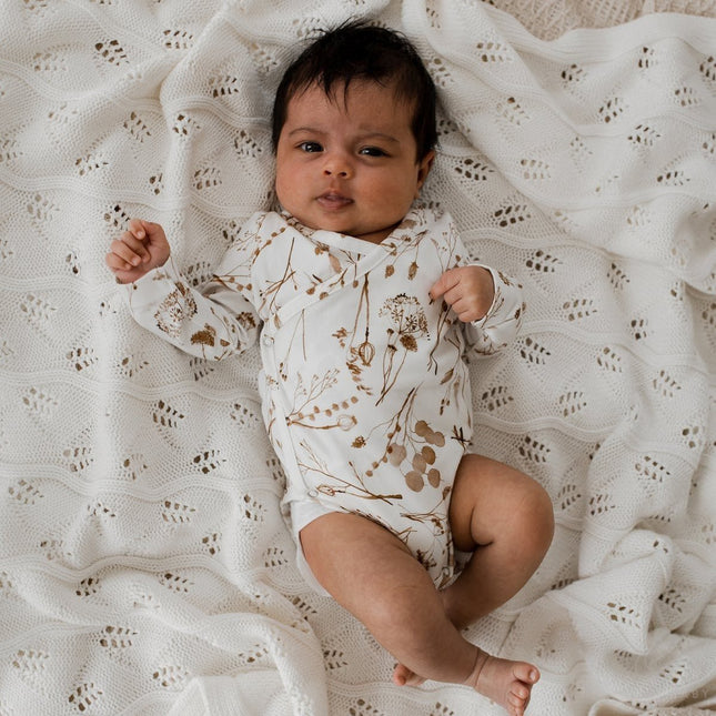 Yumi Baby Overslagromper Garlande koop je bij Babywinkel