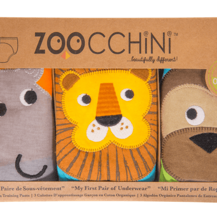 Zoocchini Oefenbroekje Boys Safari Katoen 3st koop je bij Babywinkel