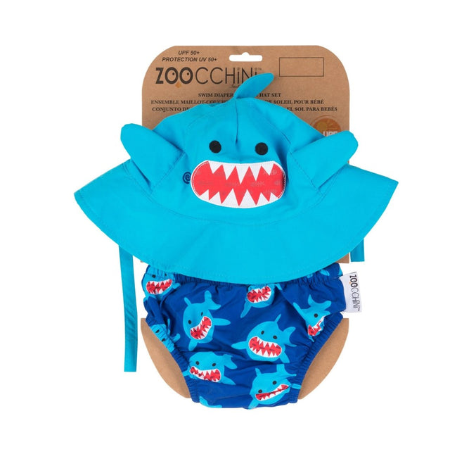 Zoocchini Zwemluier Haai Set koop je bij Babywinkel