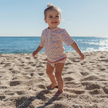 Zwem shirt korte mouwen Dreamy Flowerfield koop je bij Babywinkel