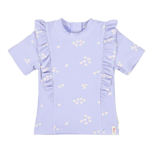 Zwem shirt korte mouwen en broekje Dreamy Lavender koop je bij Babywinkel