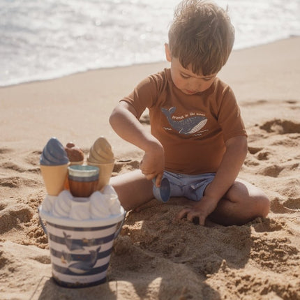 Zwem shirt korte mouwen Sunny Brown koop je bij Babywinkel