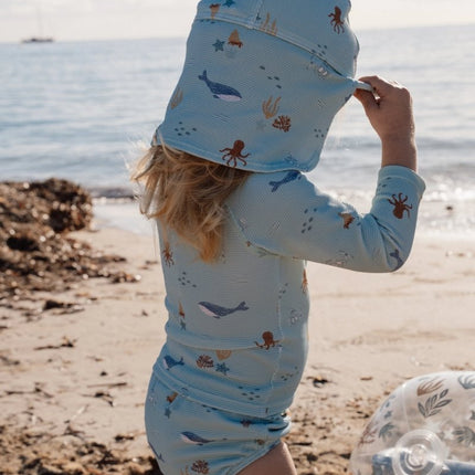 Zwem shirt lange mouwen Ocean Friends koop je bij Babywinkel