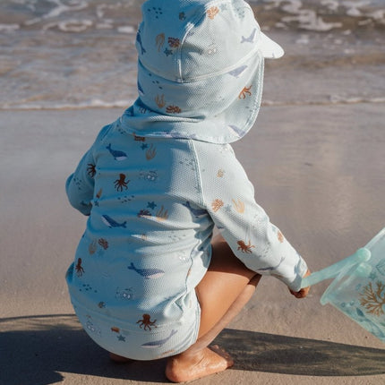 Zwem shirt lange mouwen Ocean Friends koop je bij Babywinkel